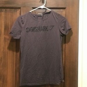 Small gray gymshark tee shirt